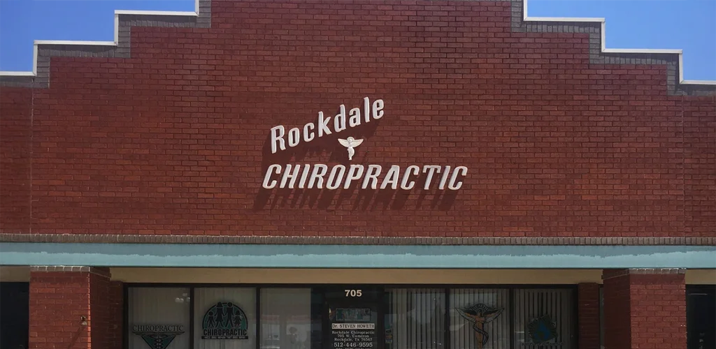The exterior of the Cameron Chiropractic Clinic Rockdale location