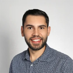 A headshot of Dr. Justin Bradish, a chiropractor at Cameron Chiropractic Clinic